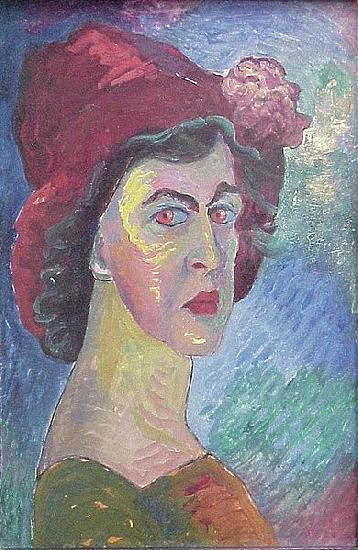 Marianne von Werefkin Self portrait